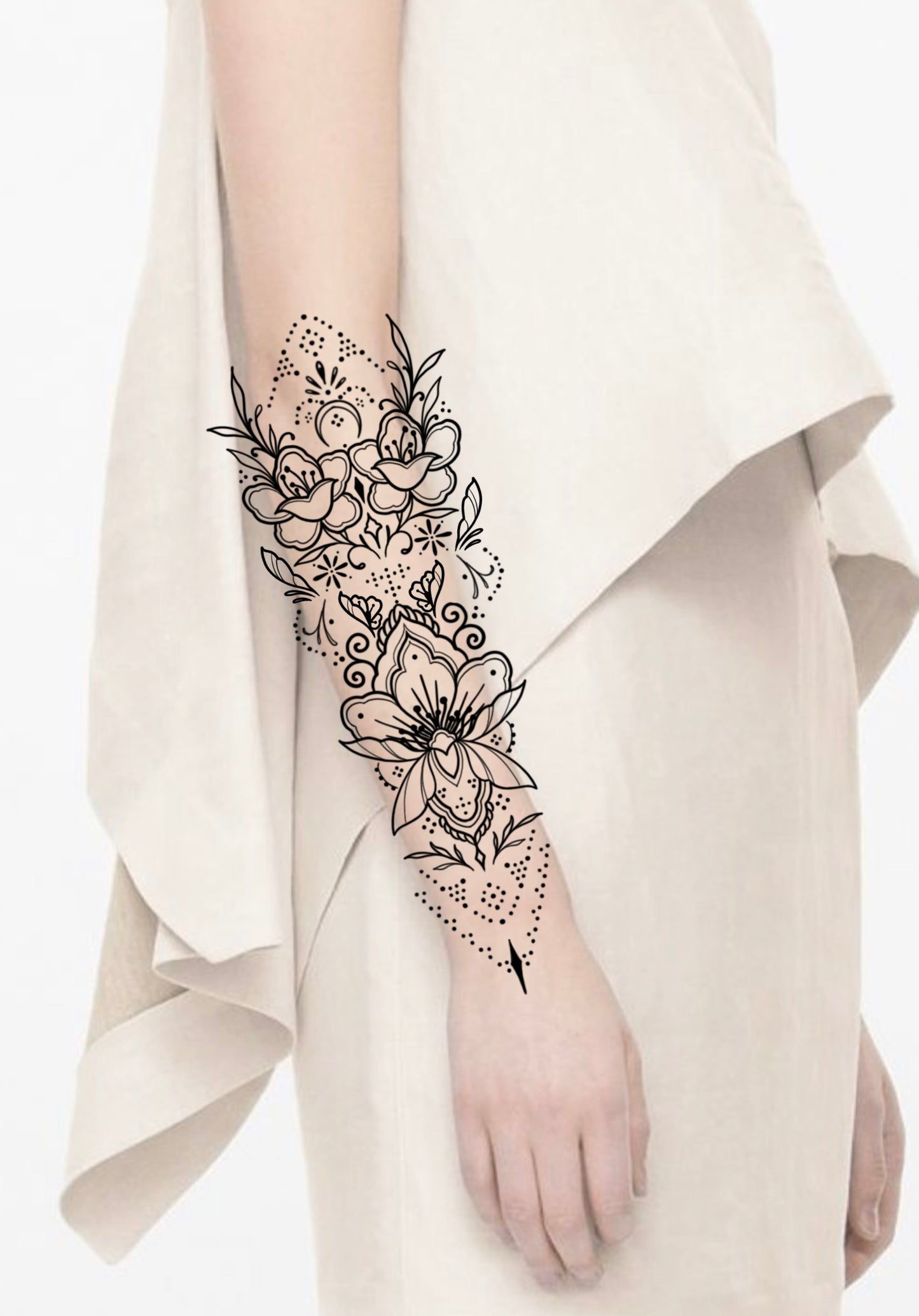 Manga Ornamental con Lily