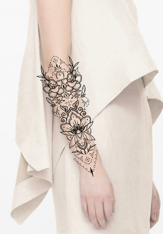 Manga Ornamental con Lily