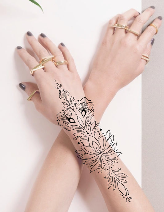 Ornamental con Loto